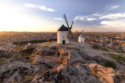 Image of  The Windmills of Consuegra -  The Windmills of Consuegra