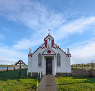 Scotland photo locations - Italian Chapel