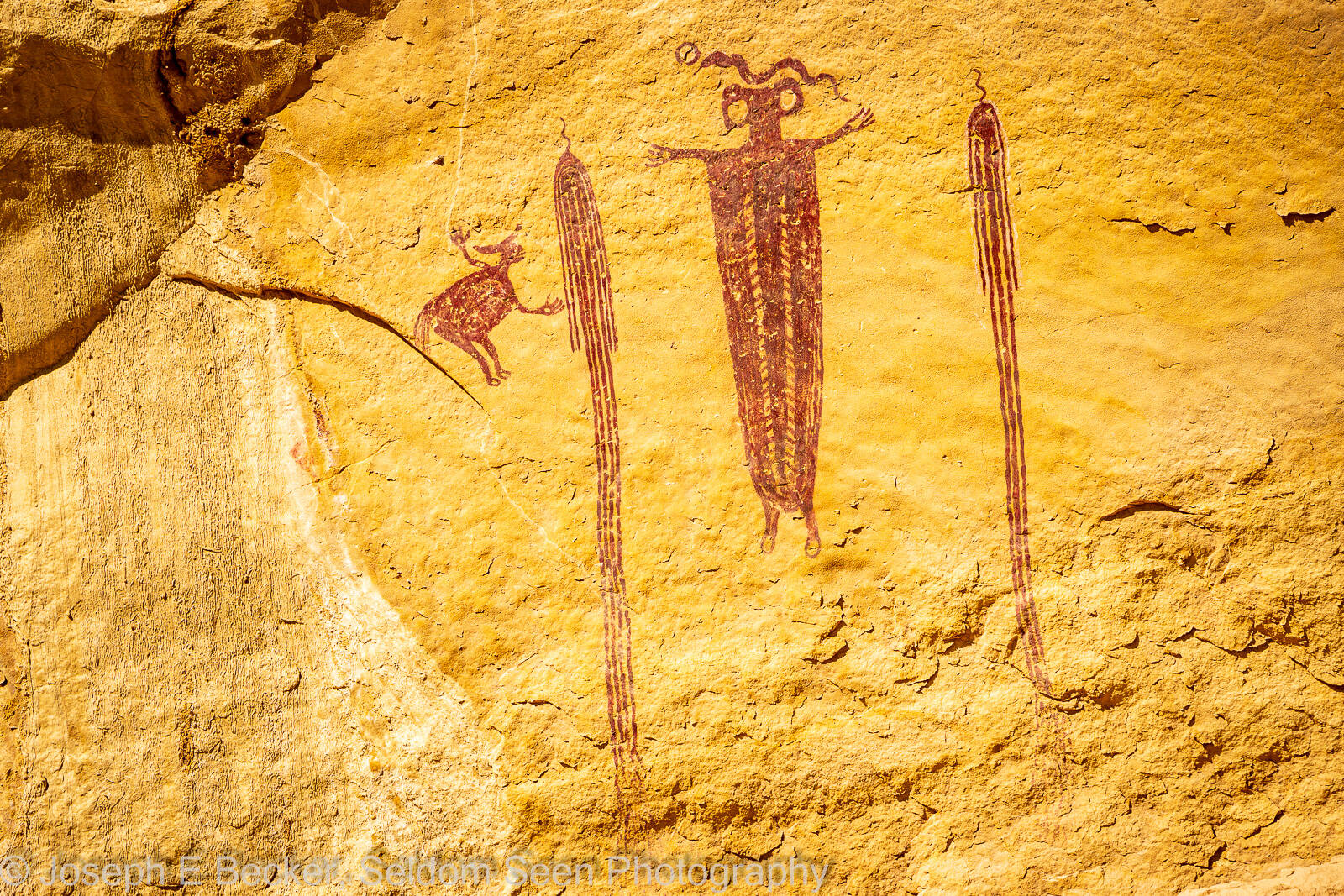 Image of Head of Sinbad Pictograph by Joe Becker
