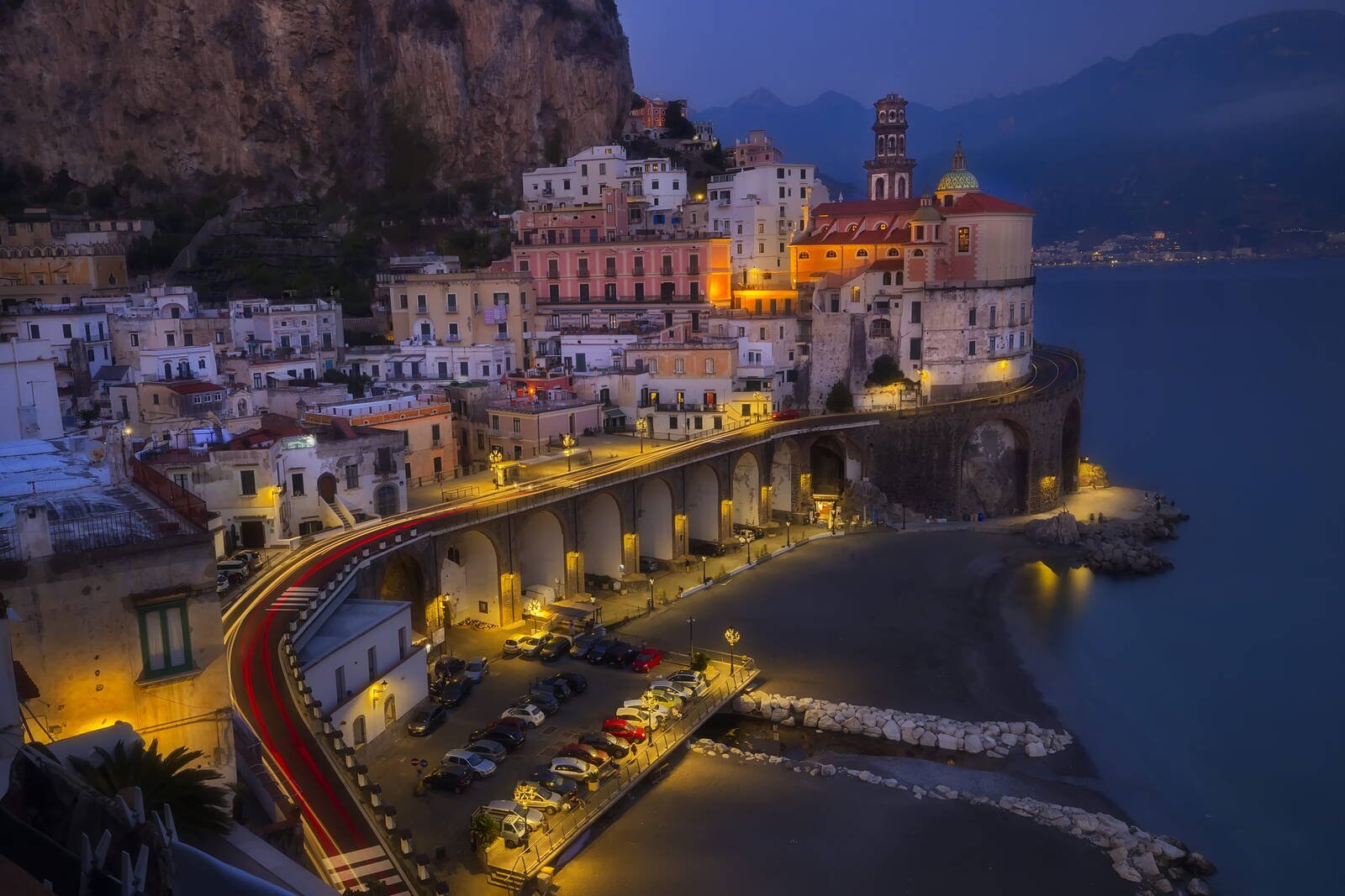 Image of Atrani - view from the Pedestrian Street by Greg Stringham