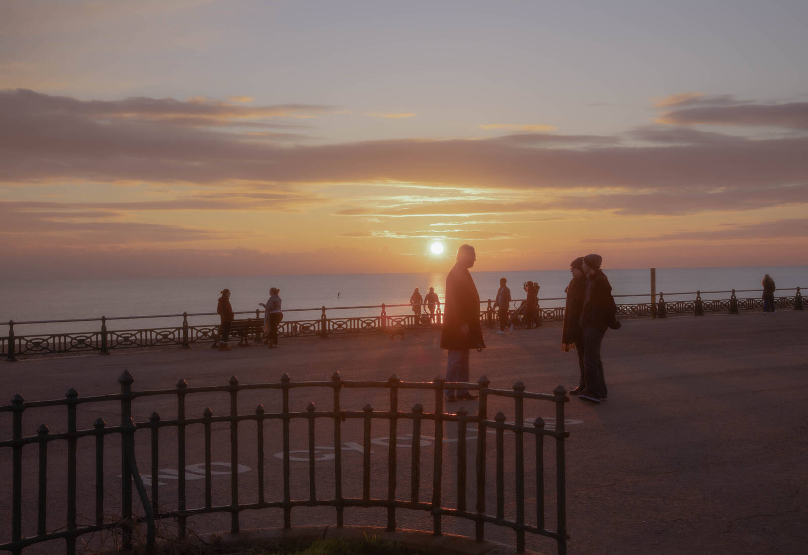 Image of Seafront from the Palace Pier by michael bennett