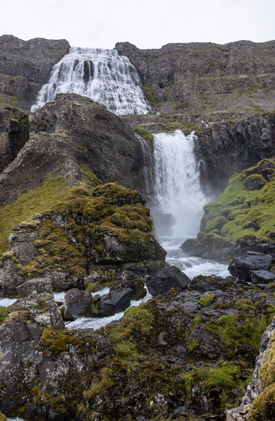 Iceland photos - Dynjandi Waterfall