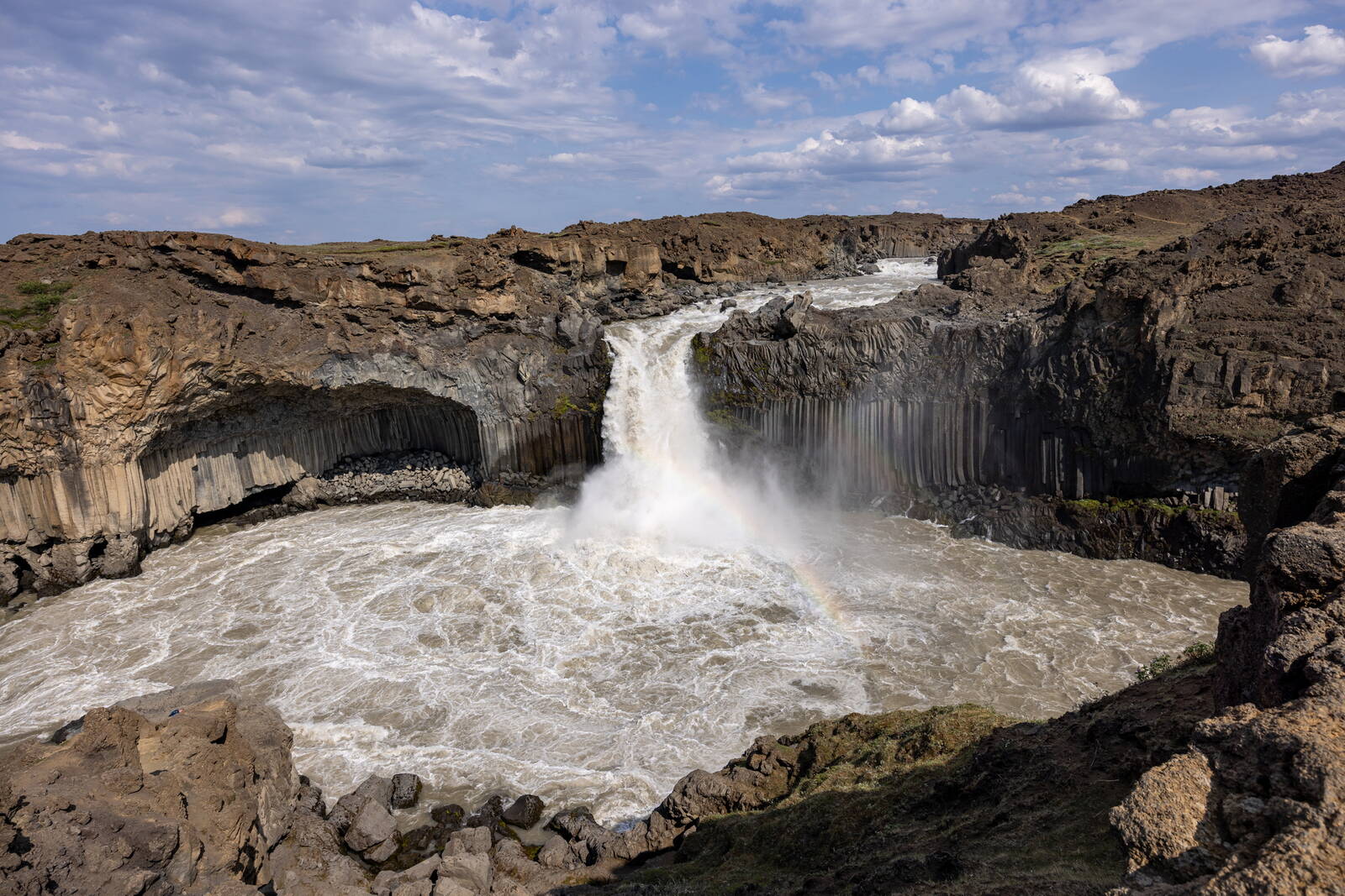 Image of Aldeyjarfoss Waterfall by Adelheid Smitt