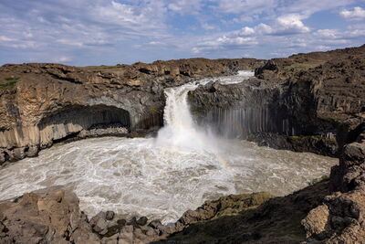 photos of Iceland - Aldeyjarfoss Waterfall