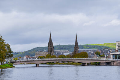 Photo of River Ness at Inverness . - River Ness at Inverness .
