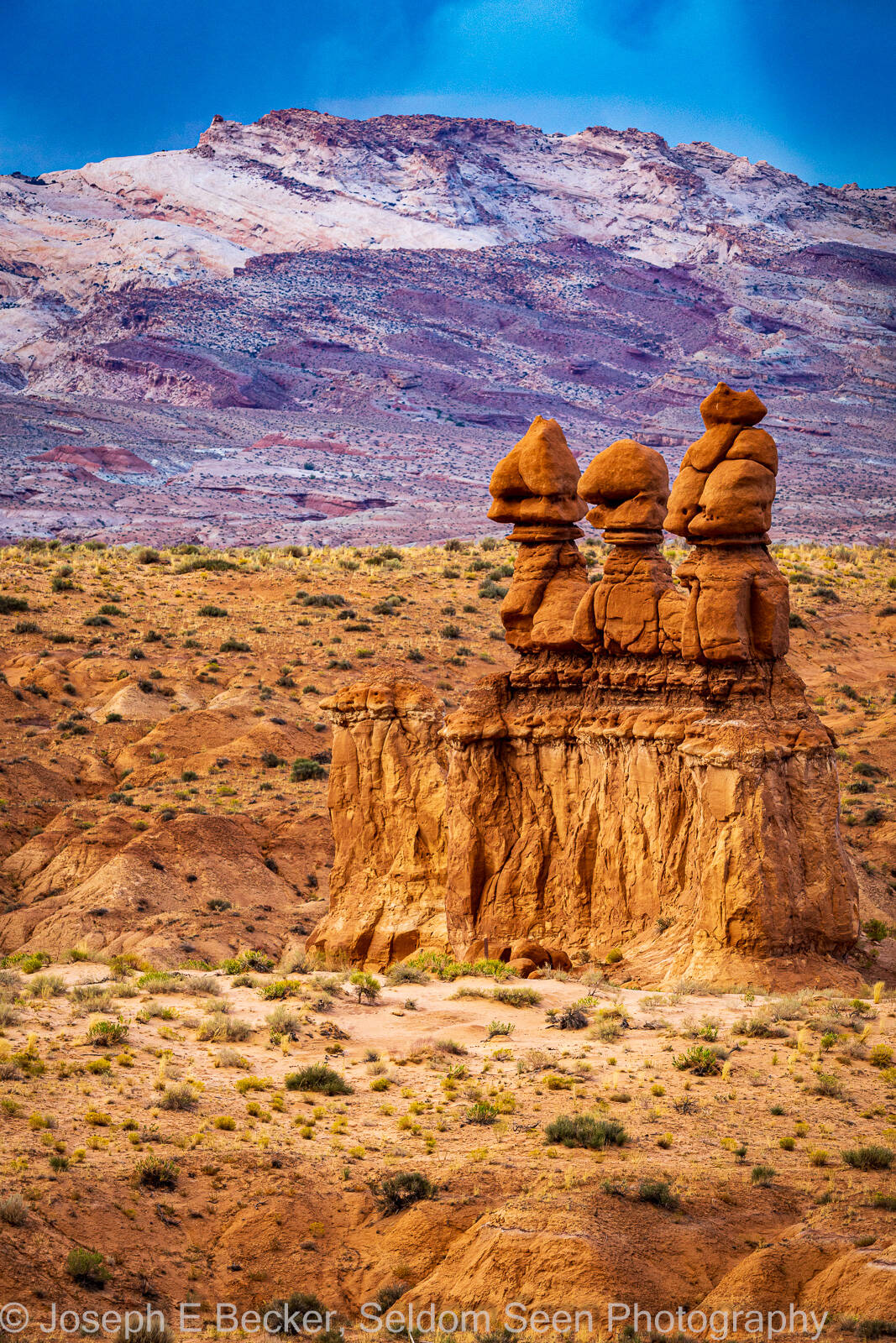 Image of Goblin Valley State Park - Three Sisters Viewpoint by Joe Becker