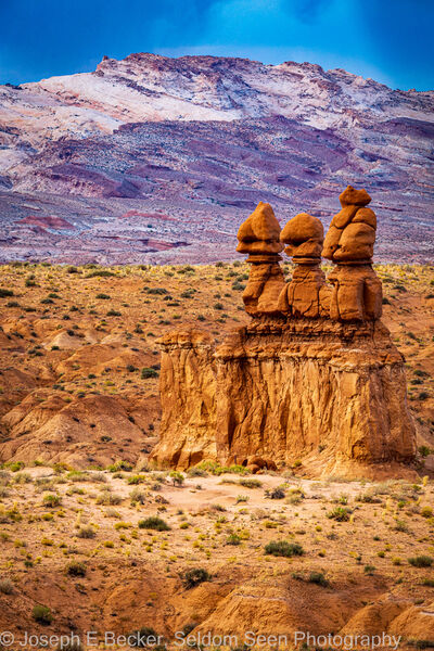 Picture of Goblin Valley State Park - Three Sisters Viewpoint - Goblin Valley State Park - Three Sisters Viewpoint