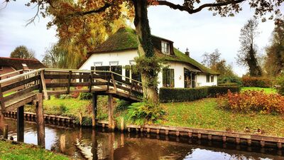 Giethoorn village. Netherlands.