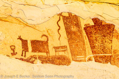 Temple Mountain Wash Pictographs