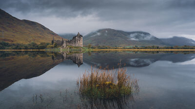 Cladich instagram spots - Kilchurn Castle - from the south