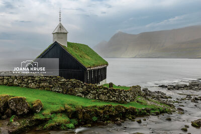 pictures of Faroe Islands - Funningur church