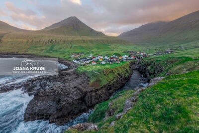 pictures of Faroe Islands - View of Gjogv Village
