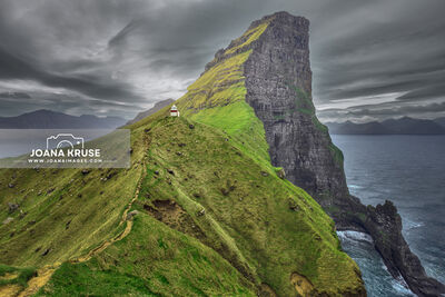 images of Faroe Islands - Kallur Lighthouse on Kalsoy