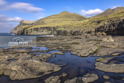 images of Faroe Islands - Eidi Waterfall