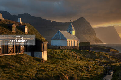 Viðareiði is the northernmost settlement in the Faroe Islands, located on the island of Vidoy.