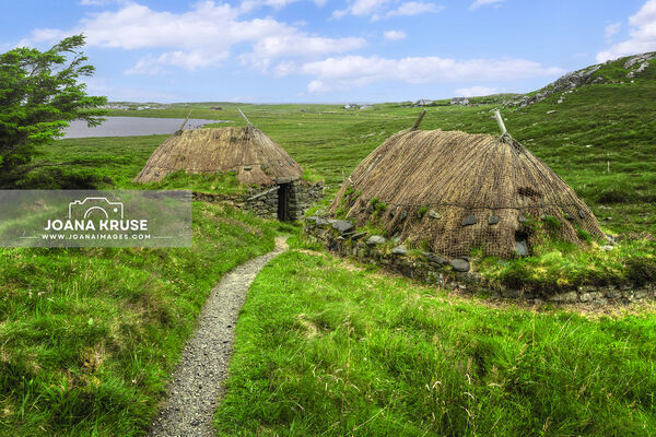 The Norse Mill and Kiln are a pair of reconstructed buildings that were used for grinding corn and drying barley, located near Shawbost, Isle of Lewis, Scotland.