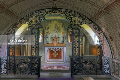 The Italian Chapel in Orkney, Scotland, was built by prisoners of the World War II.