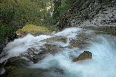 Austria images - Krimml Waterfalls