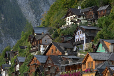 Austria images - Hallstatt village