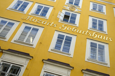 pictures of Salzburg - Mozart's Birthplace