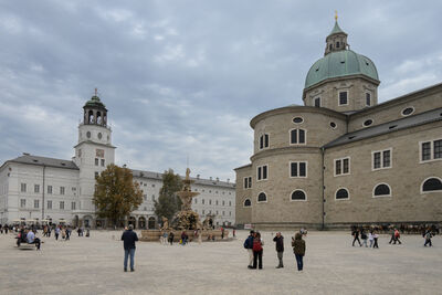 Residenzplatz in Salzburg