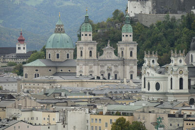 pictures of Salzburg - Humboldtterrasse Klausentor Views