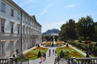 images of Austria - Mirabell Gardens