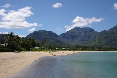 Picture of Hanalei Beach - Hanalei Beach