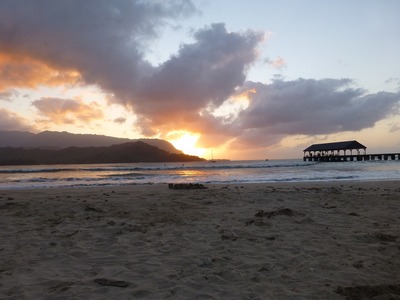 Image of Hanalei Beach - Hanalei Beach