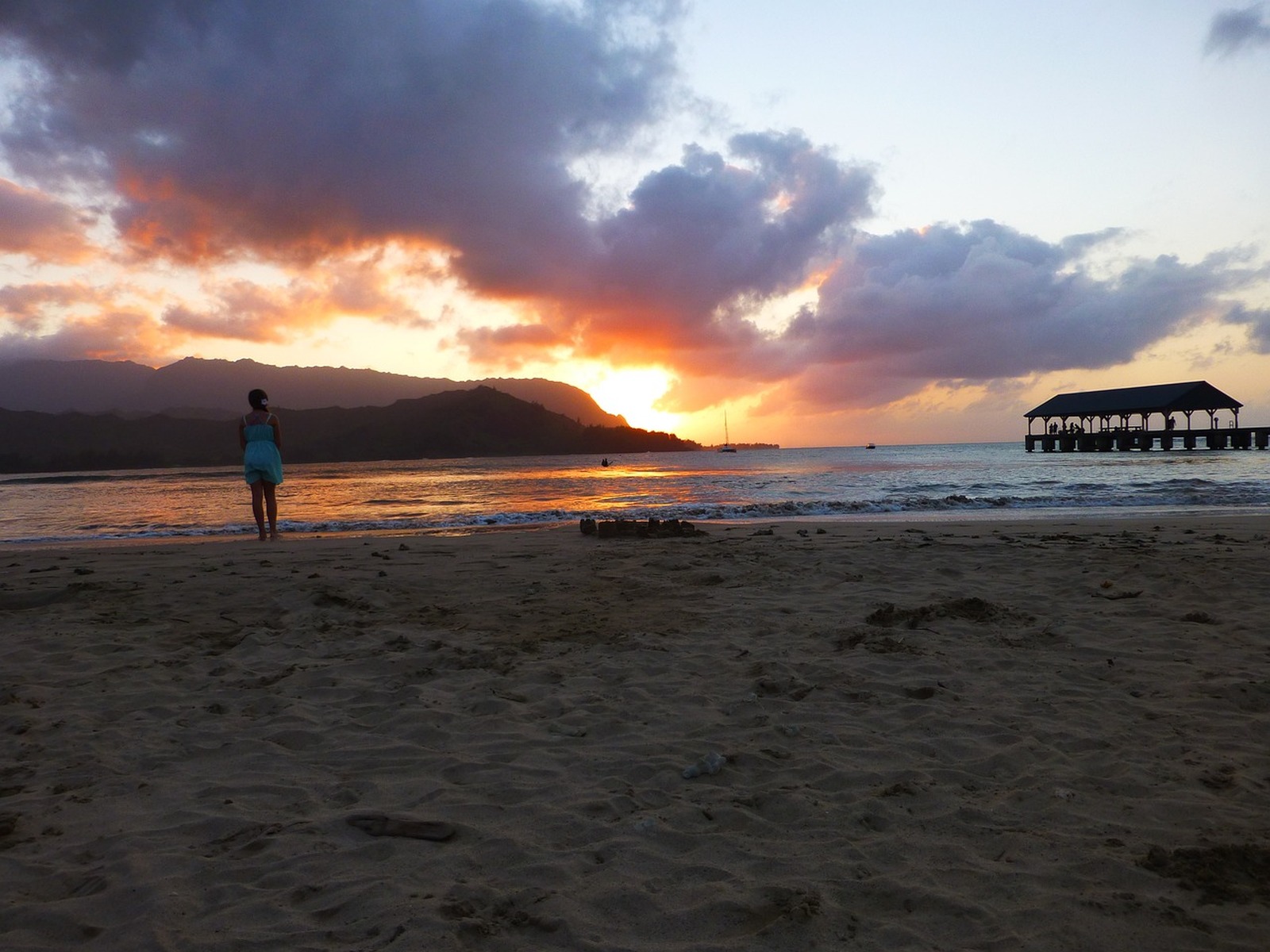 Image of Hanalei Beach by Team PhotoHound