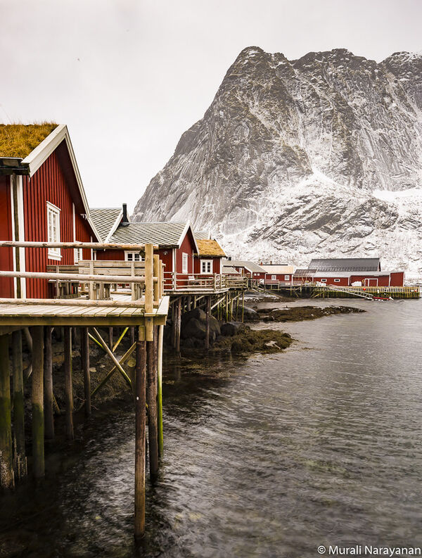 Reine Rorbuer is a beautiful spot to capture the style and character of a Lofoten village.