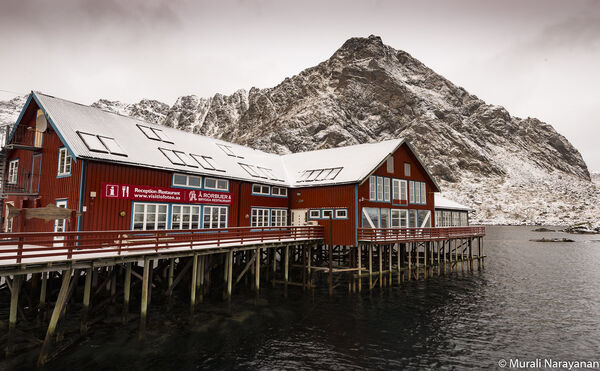 A terrific spot to capture the beauty of a Lofoten fishing village.