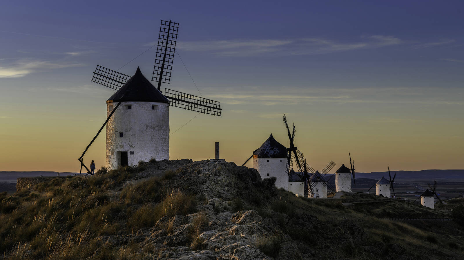 Image of  The Windmills of Consuegra by Flemming Nielsen