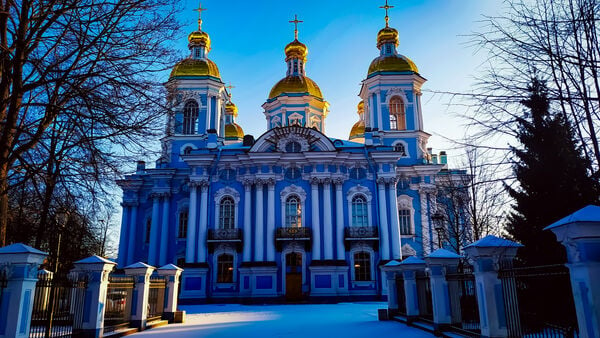 St Nicholas naval cathedral.