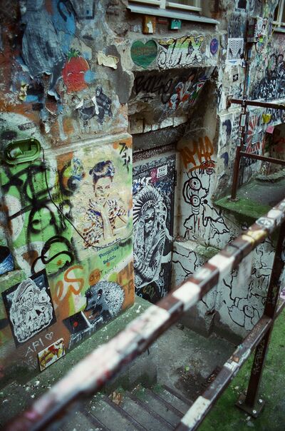 photos of Berlin - Haus Schwarzenberg street-art alley
