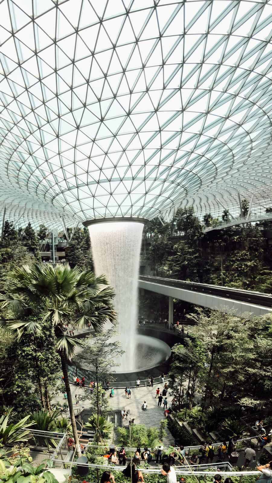 Image of Rain Vortex, Changi Airport by Team PhotoHound