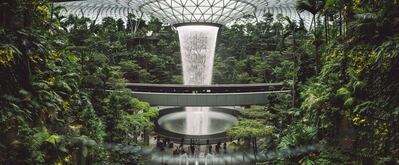 Singapore images - Rain Vortex, Changi Airport
