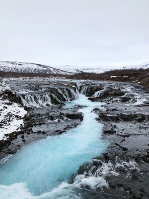photos of Iceland - Brúarfoss