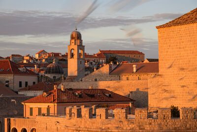 Early morning sun on Dubrovnik