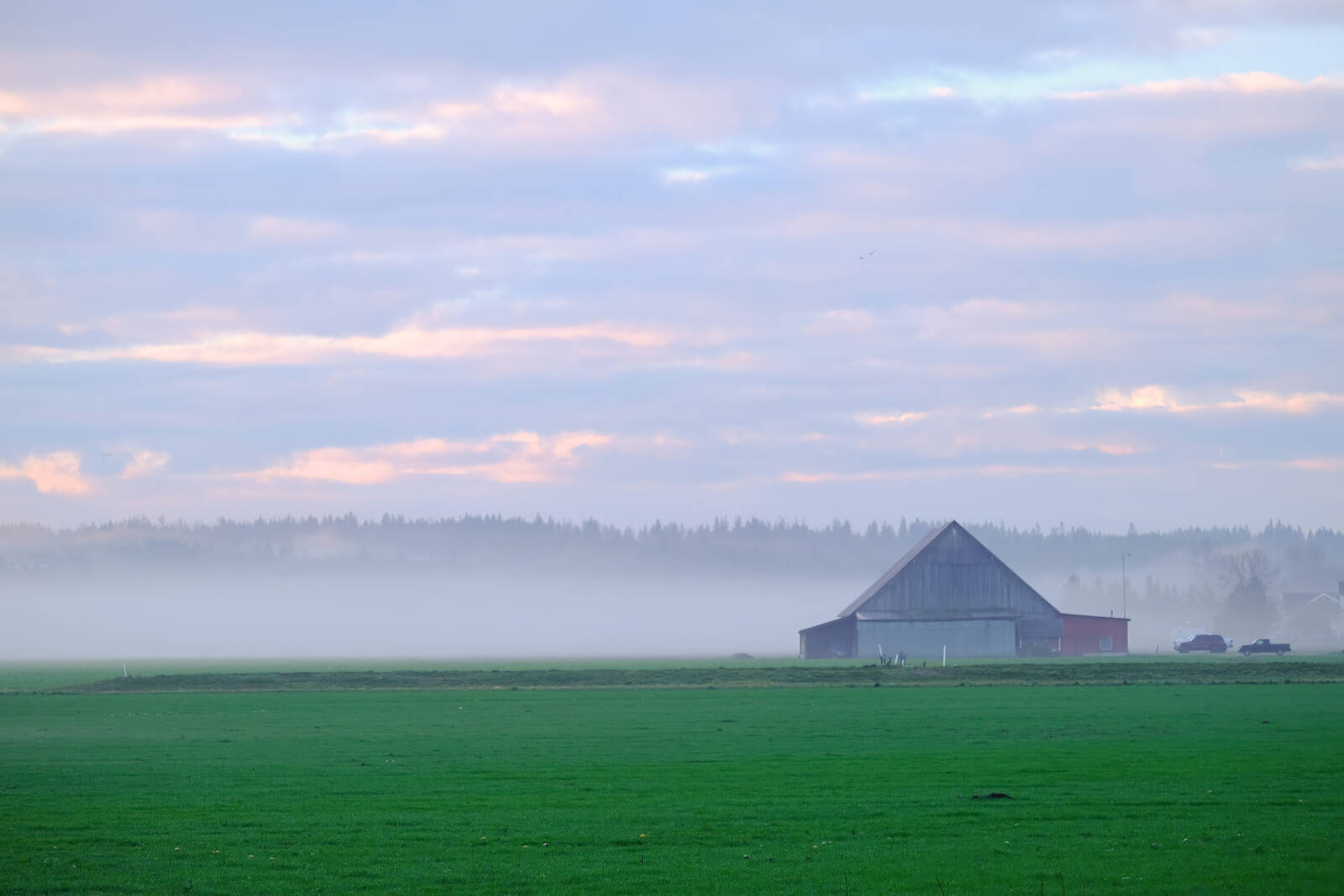 Image of Barn in Conway, WA by Arnie Lund