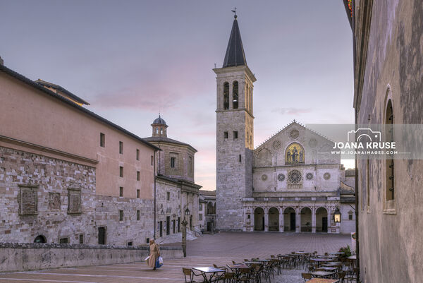 A gorgeous town in the heart of Umbria is Spoleto.