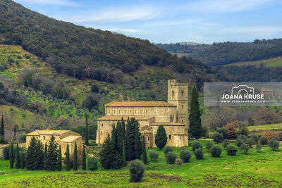 photos of Italy - Sant'Antimo Abbey
