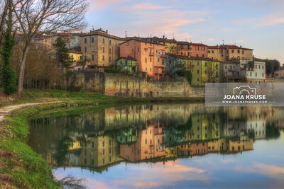 Umbertide is a hidden gem, a small town along the Tiber River in Umbria.