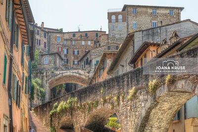 Umbria photography spots - Medieval Aqueduct of Perugia