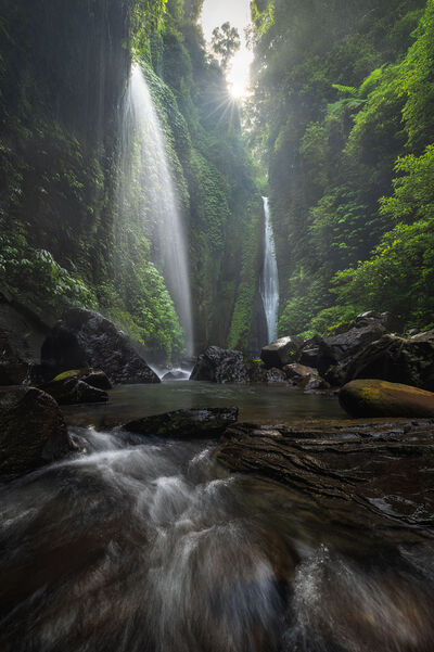 The Hidden Waterfall which is located next to Sekumpul, a 5-minute walk away