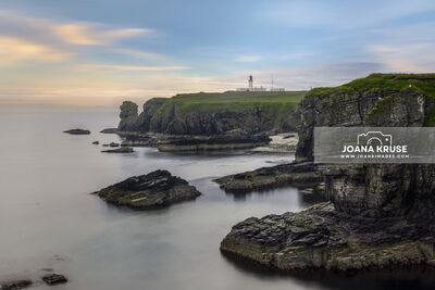 Picture of Noss Head and Castle Sinclair - Noss Head and Castle Sinclair