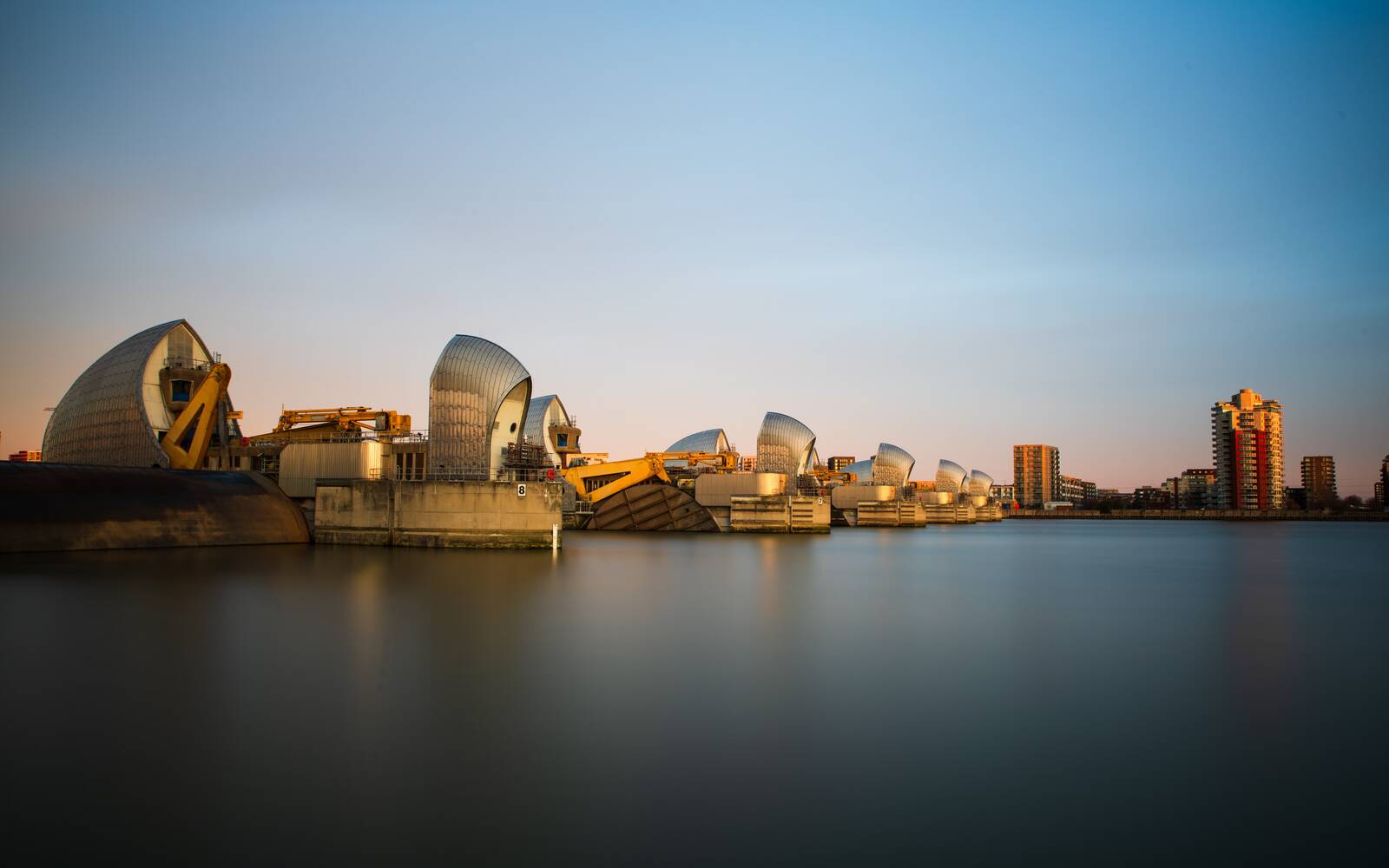 Image of Thames Barrier by Antony Gorman