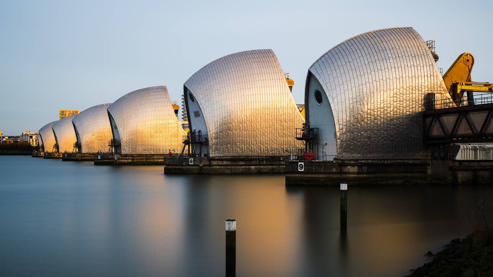 Image of Thames Barrier by Antony Gorman