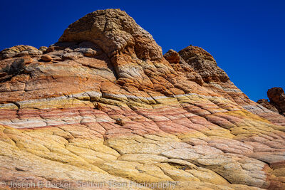 Picture of South Coyote Buttes - Half and Half Rock - South Coyote Buttes - Half and Half Rock