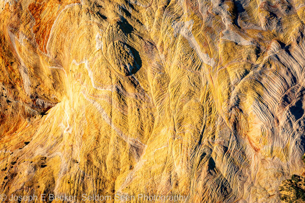 Drone shot of Yellow Rock